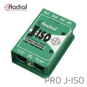 [RADIAL] J-ISO / 2채널 패시브 레벨 컨버터 (아이솔레이터) / 2CH Passive Level Converter (ISOLATOR)
