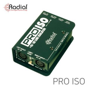 [RADIAL] PRO ISO / 2채널 패시브 레벨 컨버터 (아이솔레이터) / 2CH Passive Level Converter (ISOLATOR)