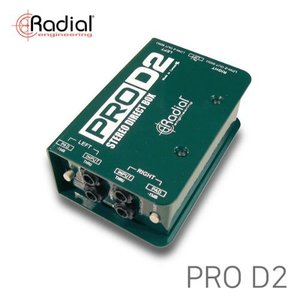 [RADIAL] PRO D2 / 스테레오 패시브 다이렉트 박스 / Stereo Passive DirectBox / DI BOX