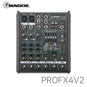 [MACKIE] PROFX4V2 / 4채널 아날로그 믹서 / 이펙터 내장
