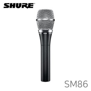 [SHURE] SM86 / 콘덴서마이크 / 보컬용단일지향성마이크