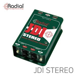 [RADIAL] JDI Stereo / 스테레오 패시브 다이렉트 박스 / Stereo Passive DirectBox / DI BOX