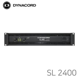 [DYNACORD] SL 2400 / 스테레오파워앰프 / 8OHM 750W / 4OHM 1200W