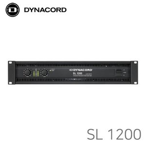 [DYNACORD] SL 1200 / 스테레오파워앰프 / 8OHM 380W / 4OHM 600W