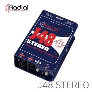 [RADIAL] J48 Stereo / 스테레오 액티브 다이렉트 박스 / Stereo Active DirectBox / DI BOX