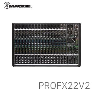 [MACKIE] PROFX22V2 / 22채널 아날로그 믹서 / 이펙터 내장