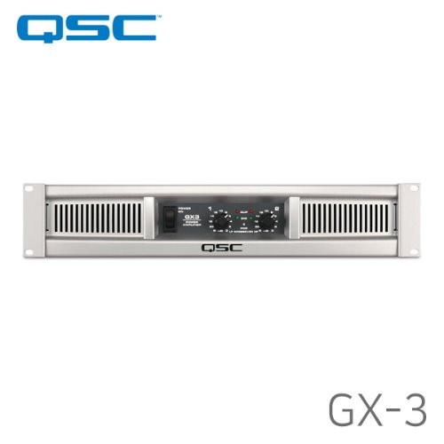 [QSC] GX-3 / 스테레오파워앰프 / 8OHM 300W / 4OHM 425W