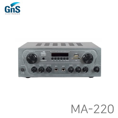 [GNS] MA-220 / 2채널 앰프 / 2CH 다채널앰프 / 80W x 2
