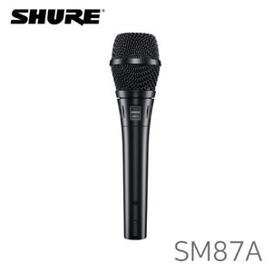 [SHURE] SM87A / 콘덴서마이크 / 보컬용초지향성마이크