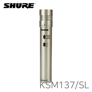 [SHURE] KSM137/SL / 콘덴서마이크 / 단일지향성레코딩마이크