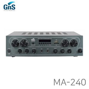 [GNS] MA-240 / 4채널 앰프 / 4CH 다채널앰프 / 80W x 4