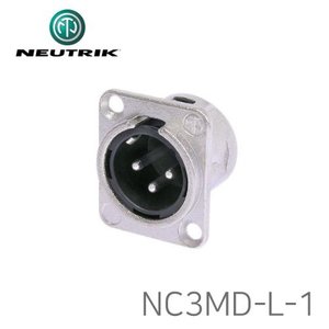 [NEUTRIK] NC3MD-L-1 / 매립형커넥터 (XLR수) / 케논수매립형커넥터